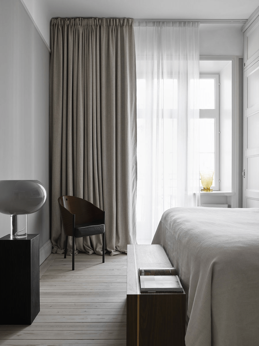 Tak til gulv hotellgardiner Tak til gulv hotellgardiner